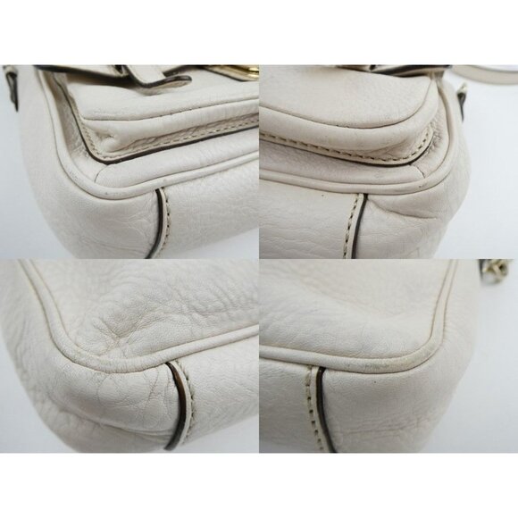 kate spade new york Cream Leather Crossbody Bag With Gold Hardware & Adjustable - Picture 11 of 15